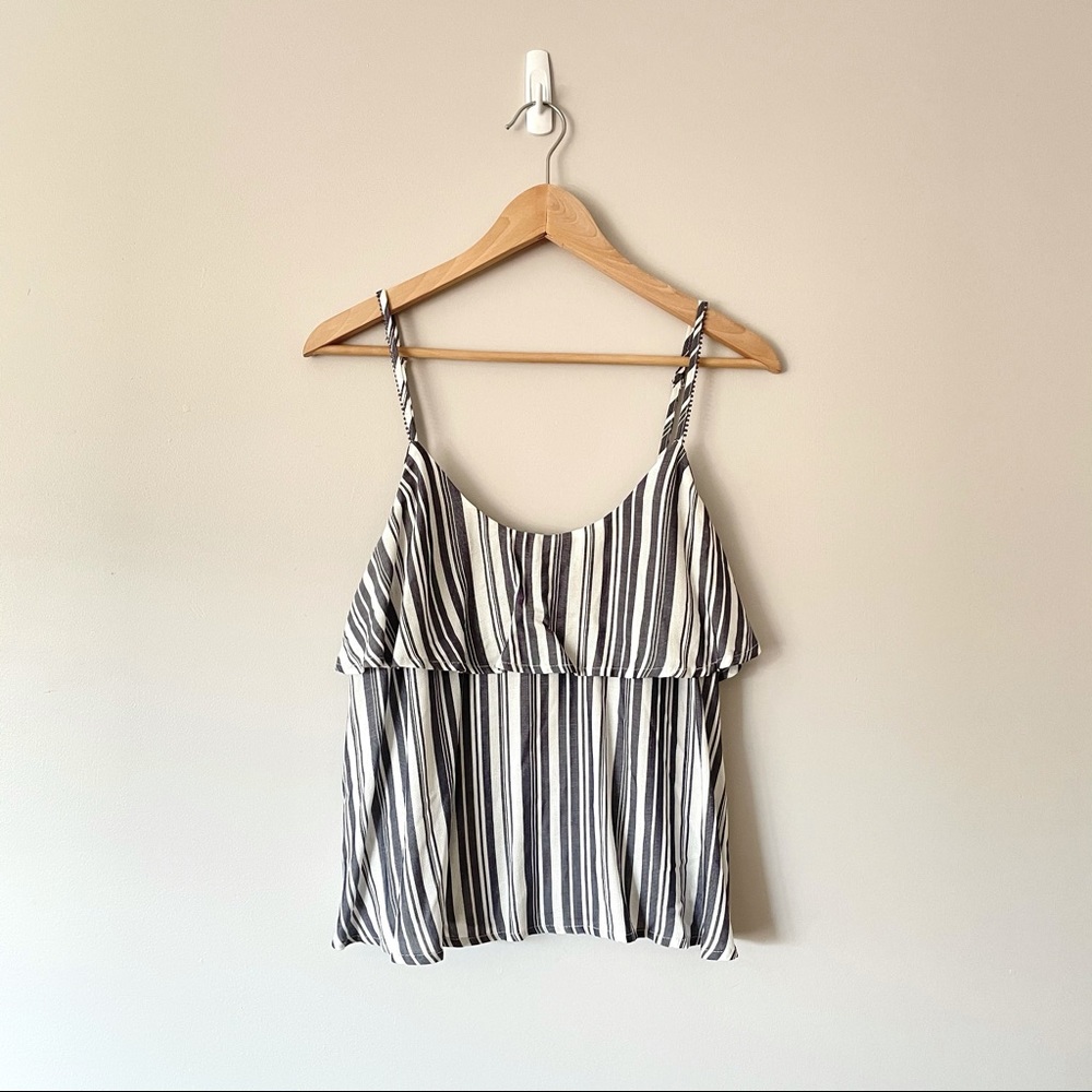 Gentle Fawn | NWT navy striped Soho blouse, M